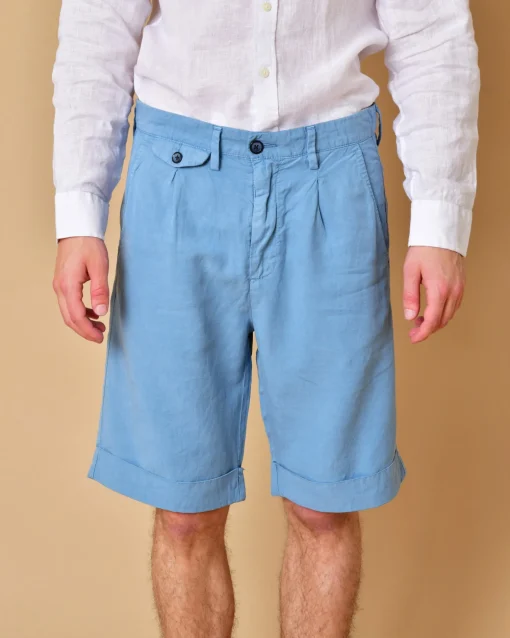 La Piscine Paris Bermuda à pinces AT.P.CO*Homme Shorts