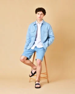 La Piscine Paris Bermuda à pinces AT.P.CO*Homme Shorts