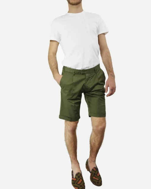 La Piscine Paris Bermuda en coton à pois Myths*Homme Shorts