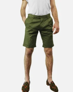 La Piscine Paris Bermuda en coton à pois Myths*Homme Shorts