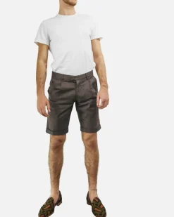 La Piscine Paris Bermuda en coton à pois Myths*Homme Shorts