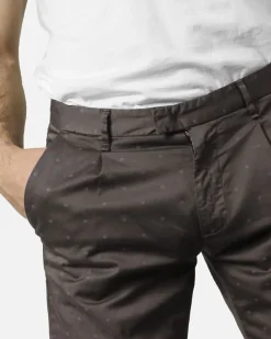 La Piscine Paris Bermuda en coton à pois Myths*Homme Shorts