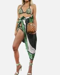 La Piscine Paris Bikini en crochet et lurex et noir Iceberg*Femme Vêtements De Plage
