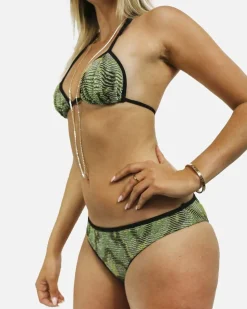 La Piscine Paris Bikini en crochet et lurex et noir Iceberg*Femme Vêtements De Plage