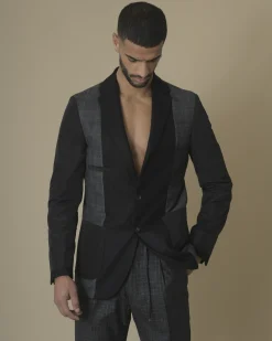 La Piscine Paris Blazer bi-matière Ly Adams*Homme Blousons & Vestes