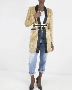 La Piscine Paris Blazer long à sequins s Space Simona Corsellini*Femme Blousons & Vestes