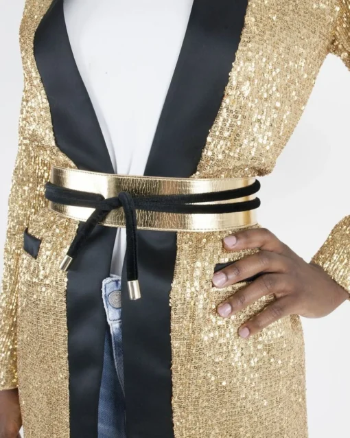 La Piscine Paris Blazer long à sequins s Space Simona Corsellini*Femme Blousons & Vestes