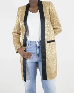 La Piscine Paris Blazer long à sequins s Space Simona Corsellini*Femme Blousons & Vestes
