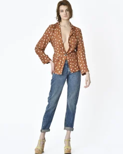 La Piscine Paris Blazer à pois blancs Diega*Femme Blousons & Vestes