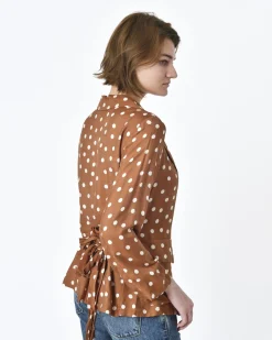 La Piscine Paris Blazer à pois blancs Diega*Femme Blousons & Vestes