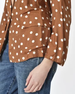 La Piscine Paris Blazer à pois blancs Diega*Femme Blousons & Vestes