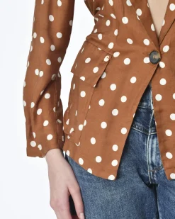 La Piscine Paris Blazer à pois blancs Diega*Femme Blousons & Vestes