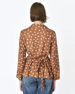 La Piscine Paris Blazer à pois blancs Diega*Femme Blousons & Vestes