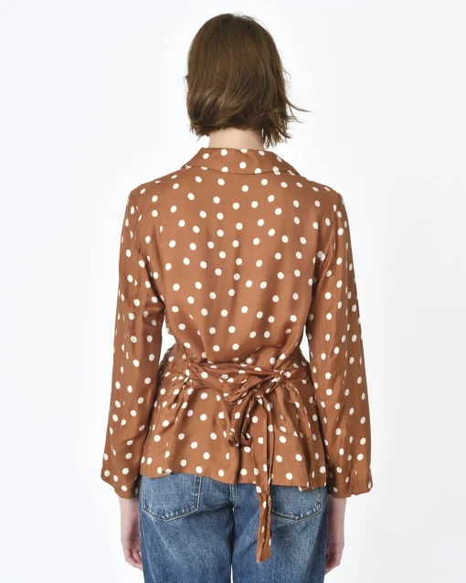 La Piscine Paris Blazer à pois blancs Diega*Femme Blousons & Vestes