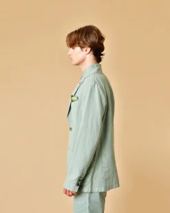 La Piscine Paris Blazer de gris AT.P.CO*Homme Blousons & Vestes