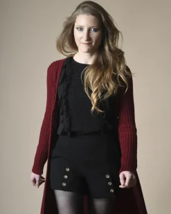 La Piscine Paris Blouse à plis et volants Edward Achour*Femme Chemisiers & Blouses