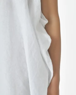 La Piscine Paris Blouse asymétrique col bateau en lin Lim*Femme Chemisiers & Blouses