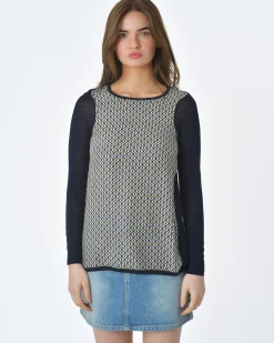 La Piscine Paris Blouse e marine motif Whyci Milano*Femme Chemisiers & Blouses