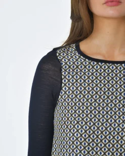La Piscine Paris Blouse e marine motif Whyci Milano*Femme Chemisiers & Blouses
