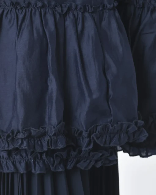La Piscine Paris Blouse e navy Edward Achour*Femme Chemisiers & Blouses