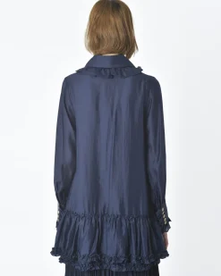 La Piscine Paris Blouse e navy Edward Achour*Femme Chemisiers & Blouses