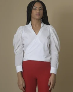 La Piscine Paris Blouse courte à nouer Sara Roka*Femme Chemisiers & Blouses