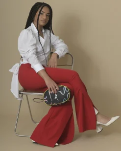 La Piscine Paris Blouse courte à nouer Sara Roka*Femme Chemisiers & Blouses