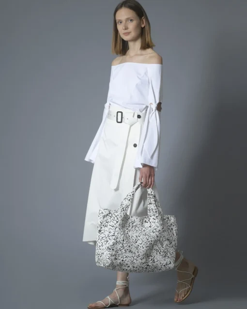 La Piscine Paris Blouse en coton à épaules nues Ellery*Femme Chemisiers & Blouses