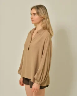 La Piscine Paris Blouse en coton et viscose Diega*Femme Chemisiers & Blouses
