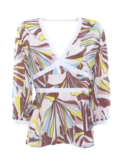 La Piscine Paris Blouse en crêpe he à imprimé floral Nenette*Femme Chemisiers & Blouses