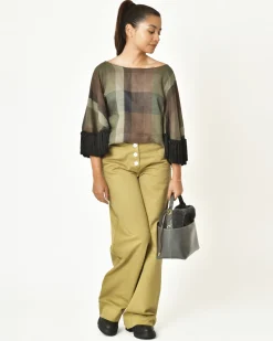 La Piscine Paris Blouse en lin à franges Hache*Femme Chemisiers & Blouses