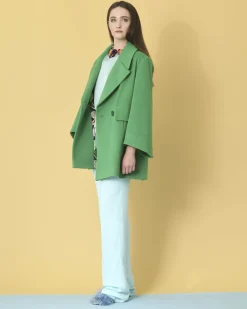 La Piscine Paris Blouse en satin à plumes Maison Père*Femme Chemisiers & Blouses