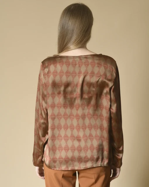 La Piscine Paris Blouse en soie à imprimés Diega*Femme Chemisiers & Blouses