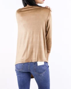 La Piscine Paris Blouse en viscose caramel Jijil*Femme Chemisiers & Blouses