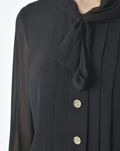 La Piscine Paris Blouse transparent bord côte Edward Achour*Femme Chemisiers & Blouses