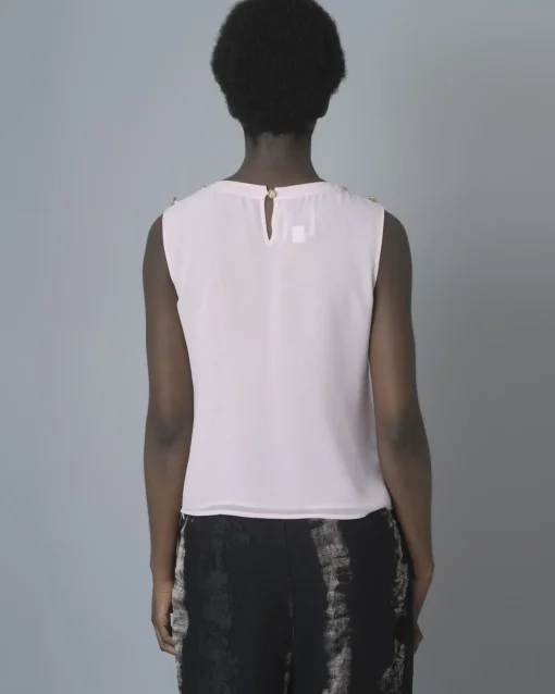 La Piscine Paris Blouse sans manches Edward Achour*Femme Chemisiers & Blouses