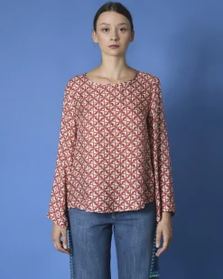 La Piscine Paris Blouse à motifs Diega*Femme Chemisiers & Blouses