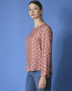 La Piscine Paris Blouse à motifs Diega*Femme Chemisiers & Blouses