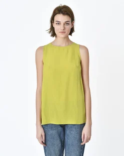 La Piscine Paris Blouse sans manches e pomme Blanca Luz*Femme Chemisiers & Blouses