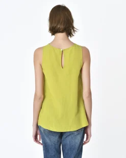 La Piscine Paris Blouse sans manches e pomme Blanca Luz*Femme Chemisiers & Blouses