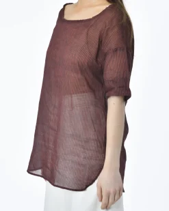 La Piscine Paris Blouse transparente rayée Diega*Femme Chemisiers & Blouses
