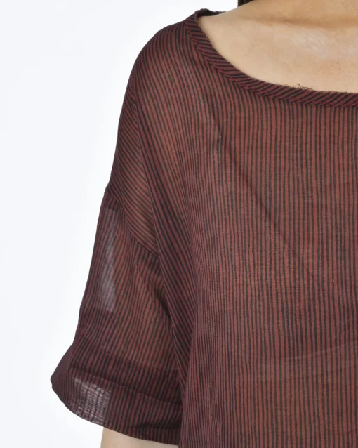 La Piscine Paris Blouse transparente rayée Diega*Femme Chemisiers & Blouses