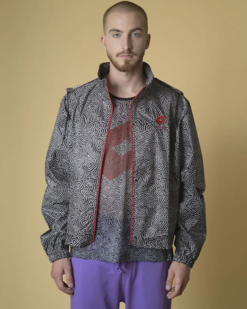 La Piscine Paris Blouson bicolore à pois Damir Doma*Homme Sportwear|Blousons & Vestes