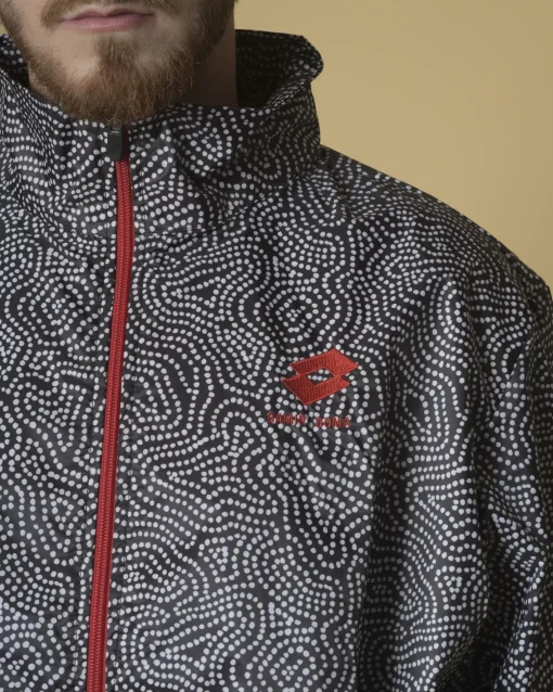 La Piscine Paris Blouson bicolore à pois Damir Doma*Homme Sportwear|Blousons & Vestes