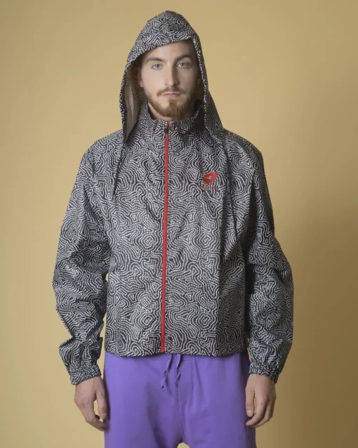 La Piscine Paris Blouson bicolore à pois Damir Doma*Homme Sportwear|Blousons & Vestes