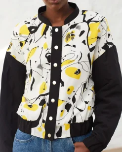 La Piscine Paris Blouson bombardier en soie Chacok*Femme Blousons & Vestes