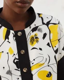 La Piscine Paris Blouson bombardier en soie Chacok*Femme Blousons & Vestes