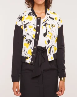 La Piscine Paris Blouson bombardier en soie Chacok*Femme Blousons & Vestes