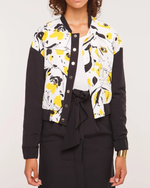 La Piscine Paris Blouson bombardier en soie Chacok*Femme Blousons & Vestes
