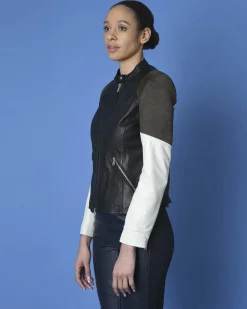 La Piscine Paris Blouson en cuir Golden Craft*Femme Blousons & Vestes